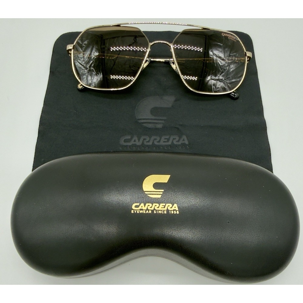 Carrera Brown Pilot Unisex Sunglasses CARRERA 1035/GS 0J5G/70 58 CARRERA 1035/GS - Picture 3 of 11